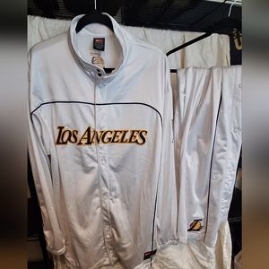 Vintage Nike LA Lakers warm up jacket and pants